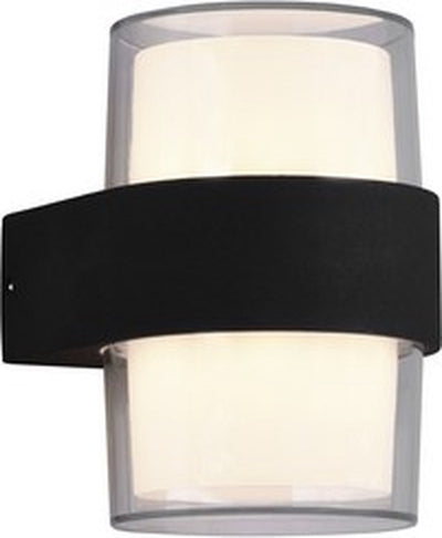 Rl lebe dein Licht Reality Molina - Wandleuchte - Anthrazit - inkl. 2x SMD 4,6 W - Beleuchtung nach oben und unten - Wandmontage - Außenbeleuchtung - IP54