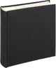 Walther me-510-b Stoff - Memo-Einsteckalbum - Größe 23 x 22 cm - 200 Fotos 10 x 15 cm - Schwarz