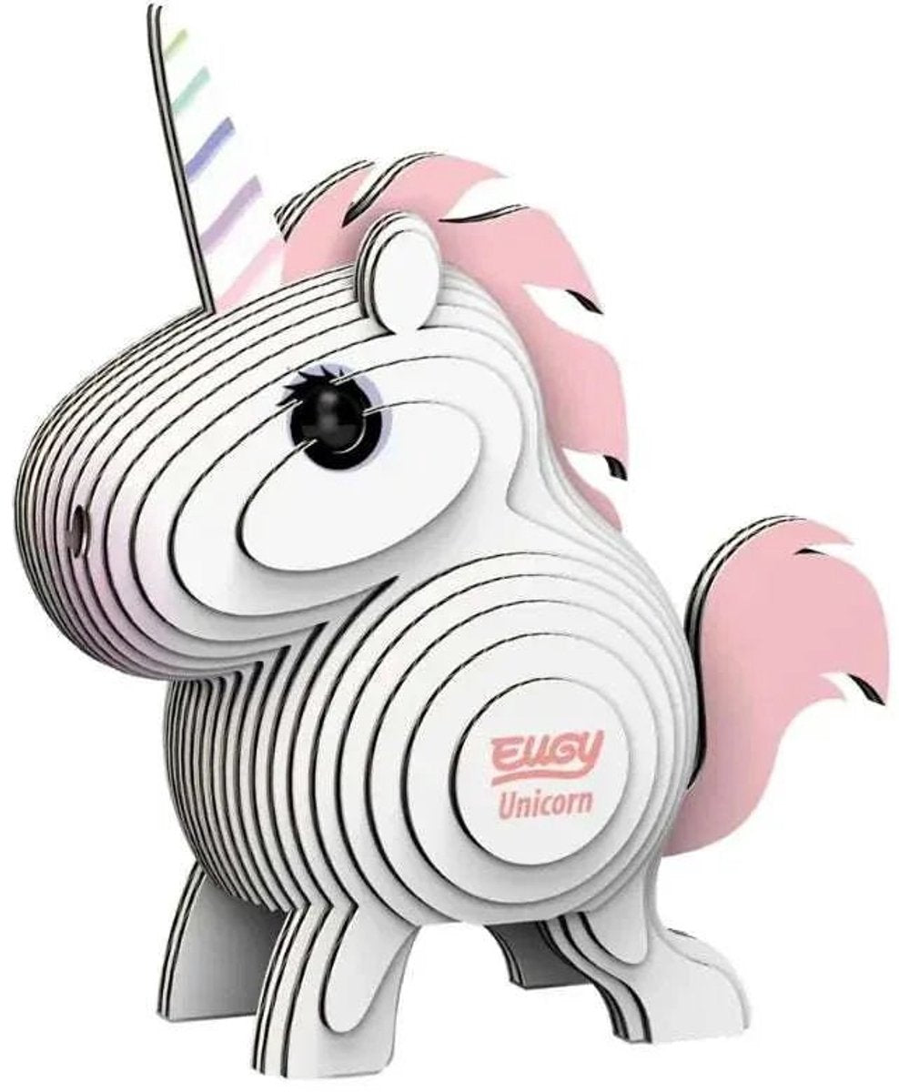 Eugy 3D-Puzzle – Einhorn – Fantasy-Figuren – langlebig – alle sammeln – 6 Jahre
