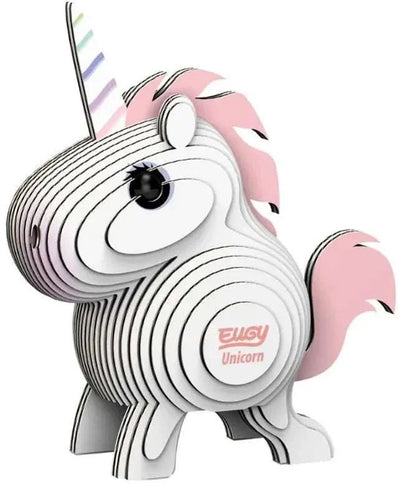 Eugy 3D-Puzzle – Einhorn – Fantasy-Figuren – langlebig – alle sammeln – 6 Jahre