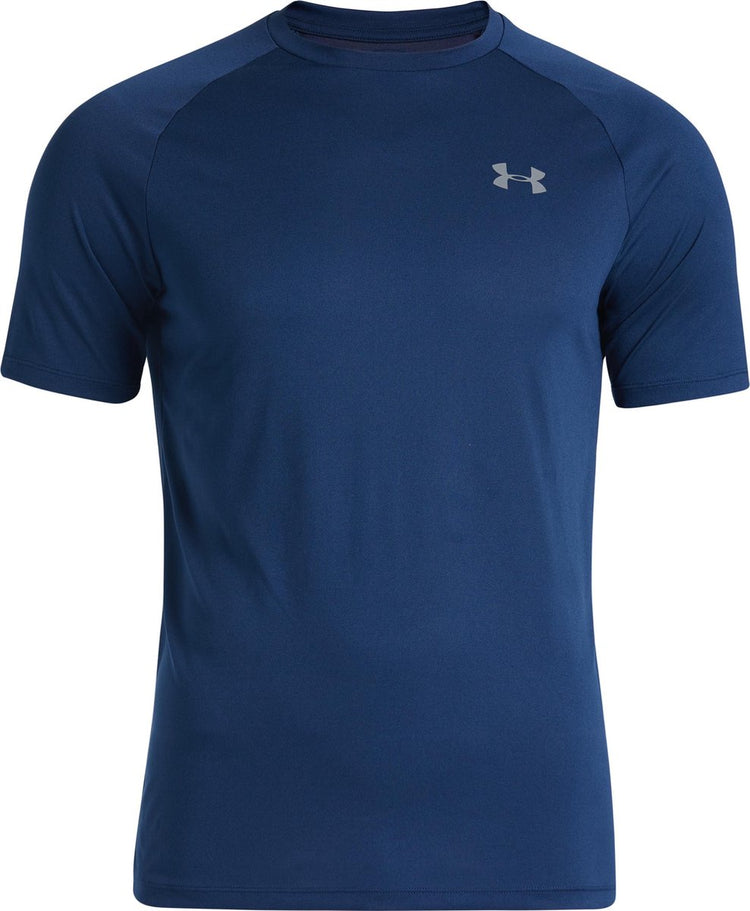 Under Armour UA Tech 2.0 SS Tee-Blu Herren-Sportshirt – Academy – Graphit