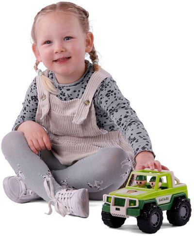 Cavallino Toys Cavallino Jeep Green mit 2 Spielfiguren