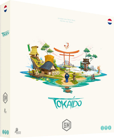 Asmodee Brettspiel Tokaido Adventure, strategisches Familienspiel für 1–5 Spieler.