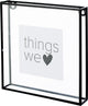 Vtwonen-Fotorahmen – Schwarz – Metall – 20 x 20 cm