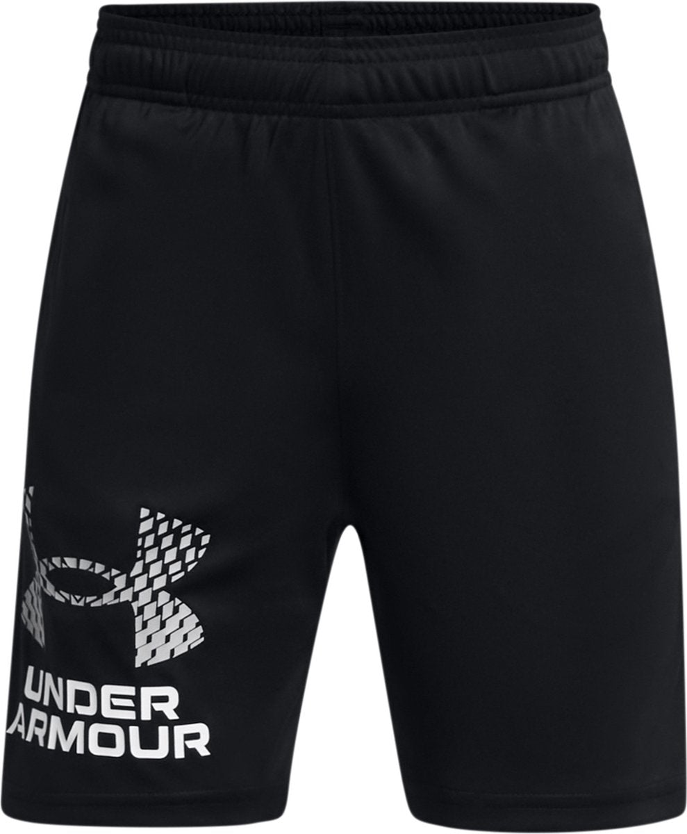 Under Armour UA Tech Logo Shorts Jungen Sporthose - Schwarz