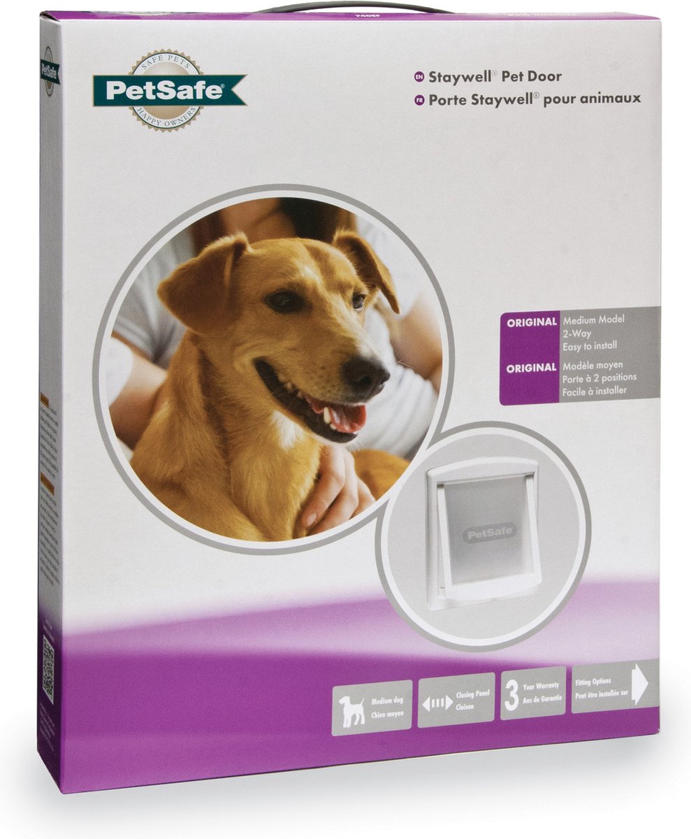 PetSafe Dog Hatch Medium weiß weiß transparent