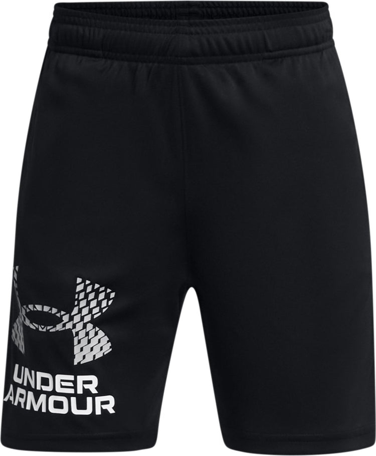 Under Armour UA Tech Logo Shorts Jungen Sporthose - Schwarz