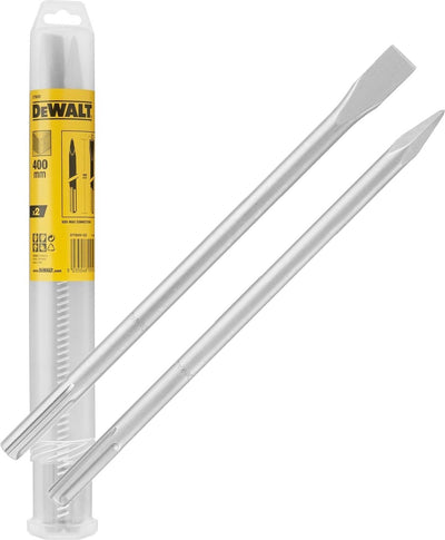 Dewalt-Zubehör dt9000-qz – 2-teiliges professionelles SDS-Max-Meißelset – dt9000-qz