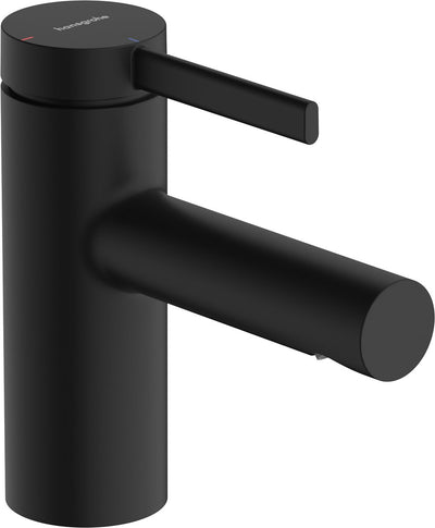 Hansgrohe – Zesis S – Waschtischarmatur – Einhebelbedienung – Kaltstart energiesparend – mit Ablaufgarnitur – 70 mm Größe – Chrom