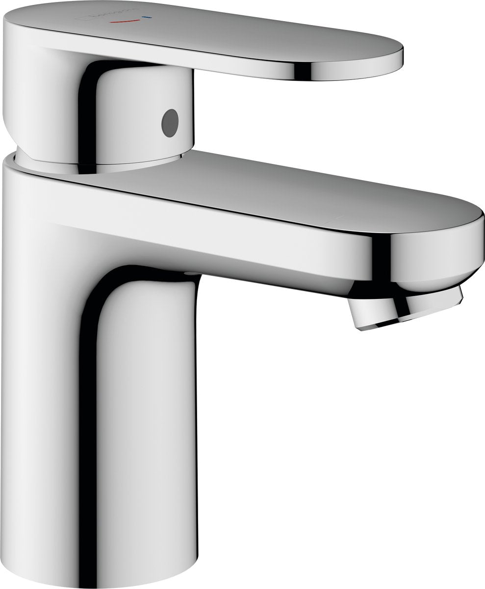 Hansgrohe Lackmischung – Waschtischarmatur – Einhebelbedienung – Kaltstart energiesparend – ohne Abfall – 70 mm Größe – Chrom
