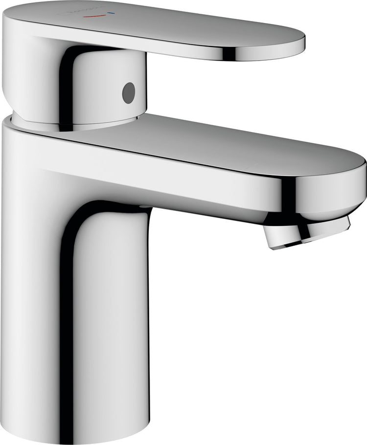 Hansgrohe Lackmischung – Waschtischarmatur – Einhebelbedienung – Kaltstart energiesparend – ohne Abfall – 70 mm Größe – Chrom