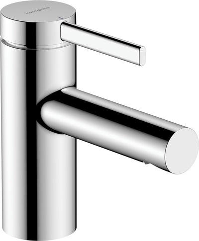 Hansgrohe Zesis S WC-Armatur 70 mit geradem Griff für Kaltwasser oder voreingestellte Temperatur ohne Ablauf Chrom