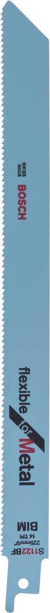 Bosch - Bimetall-Säbelsägeblatt, S 1122 BF flexibel für Metall