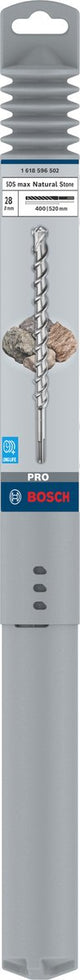 Bosch Pro SDS Max-9 Natursteinbohrer, 28 x 400 x 520 mm