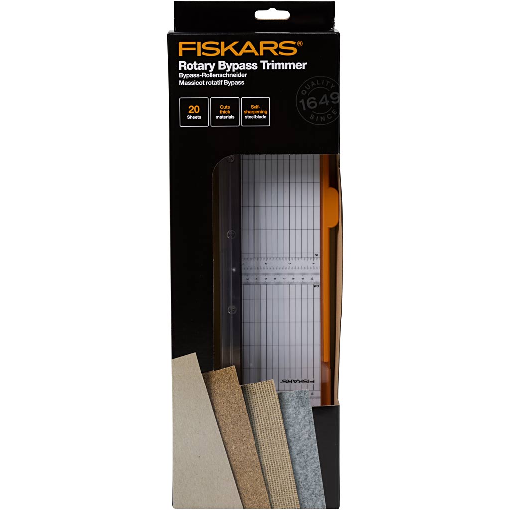 Fiskars Rollschneider Papierschneider, L: 30 cm, 1 Stück