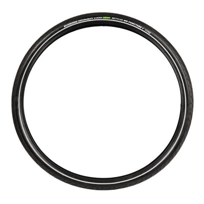 Urbanfester Außenreifen städtische Proof recycelt 47-622 (28x1.75) Schwarz 1mm