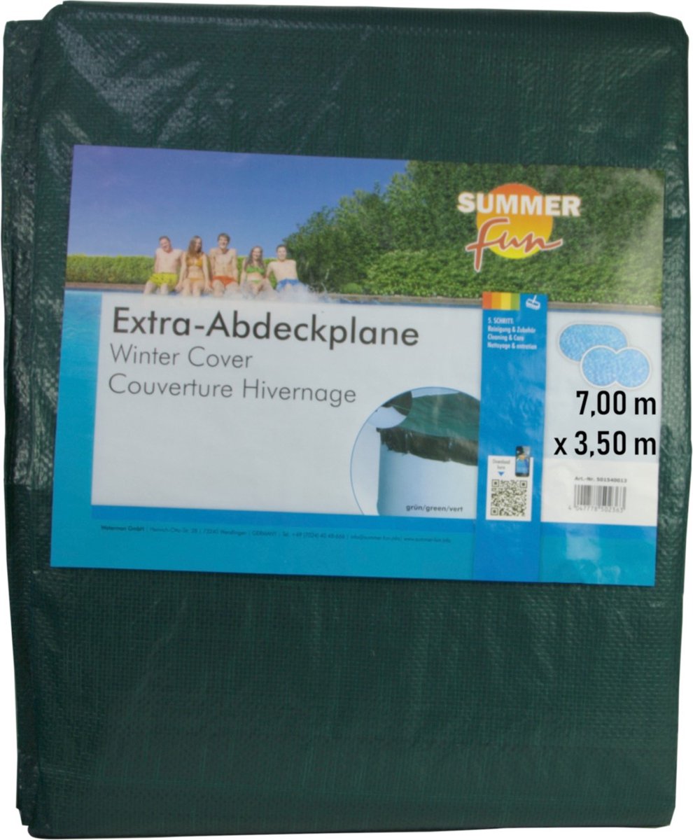 Sommerspaß-Winterdecke oval und Figur 700