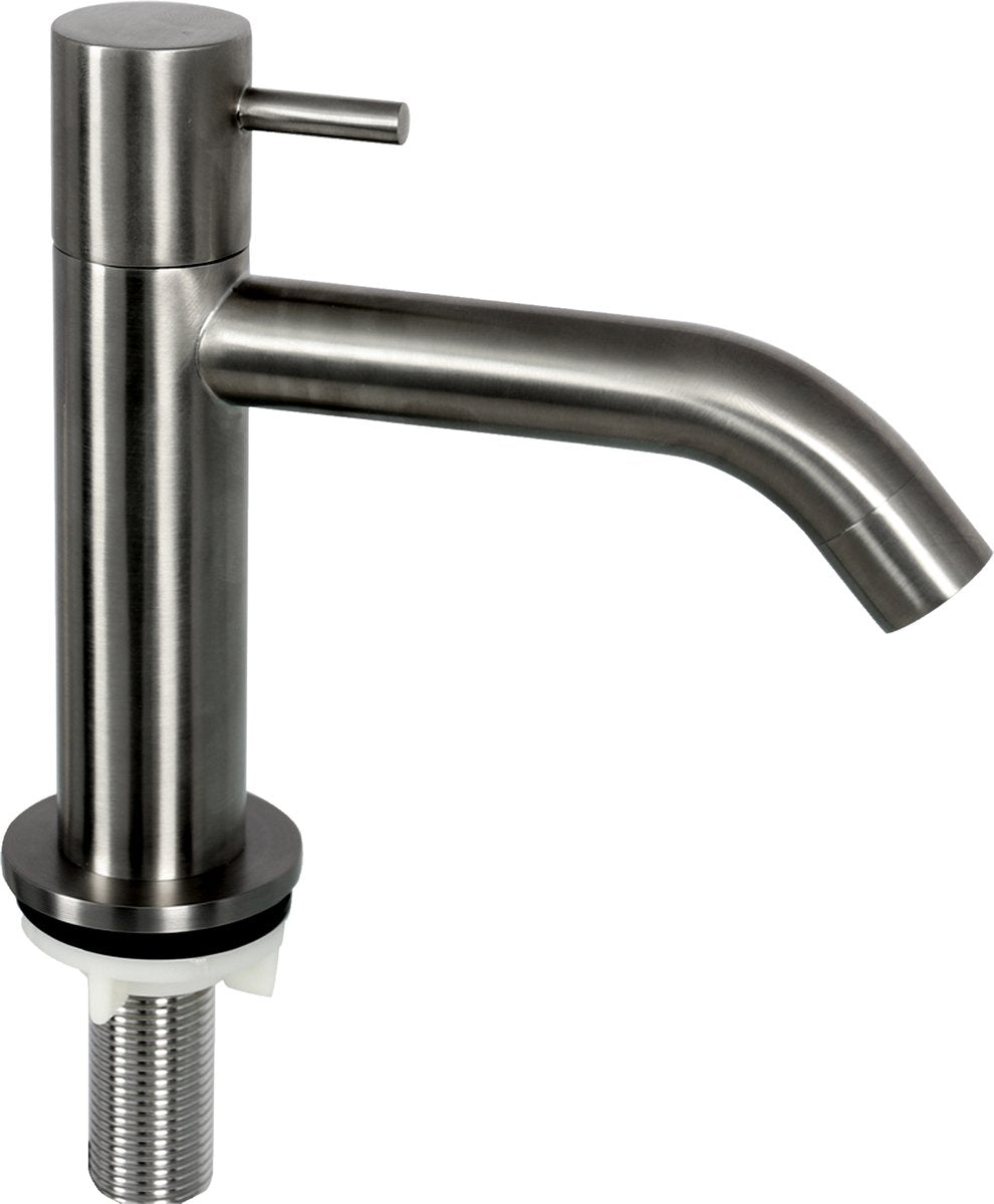 Differnz-Kaltwasserhahn – Mix-Match – gebogen – Gun Metal