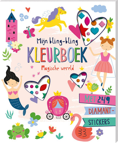 Imagebooks Bling-Bling-Malbuch, magische Welt