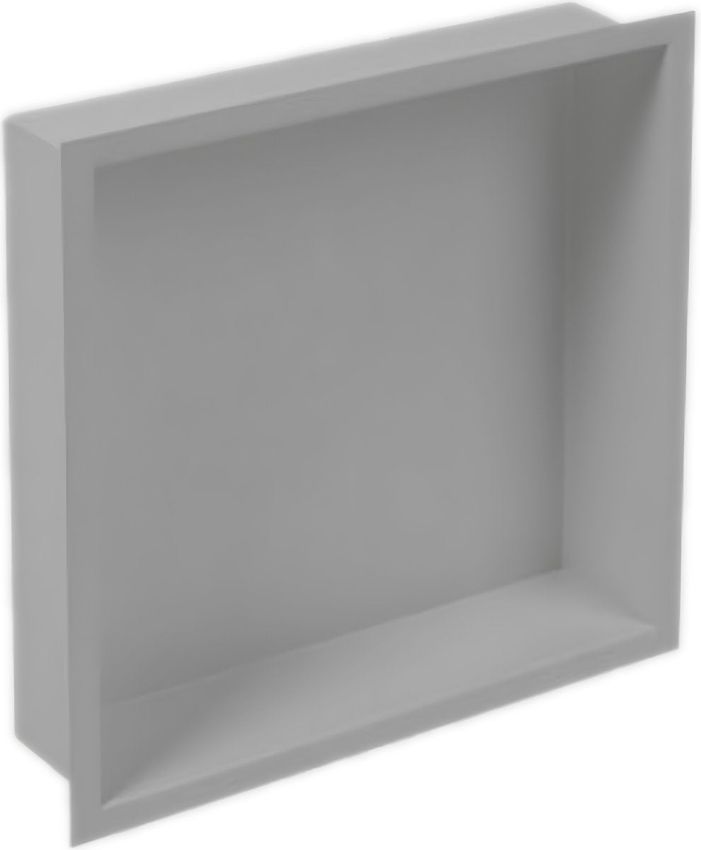 Plieger Posteingang Einbaunische mit Flansch 30x30x7,5cm wasserdichter Edelstahl