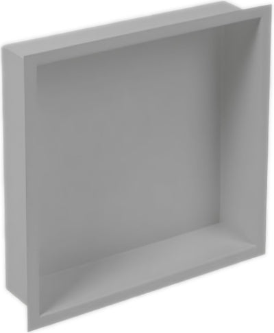 Plieger Posteingang Einbaunische mit Flansch 30x30x7,5cm wasserdichter Edelstahl