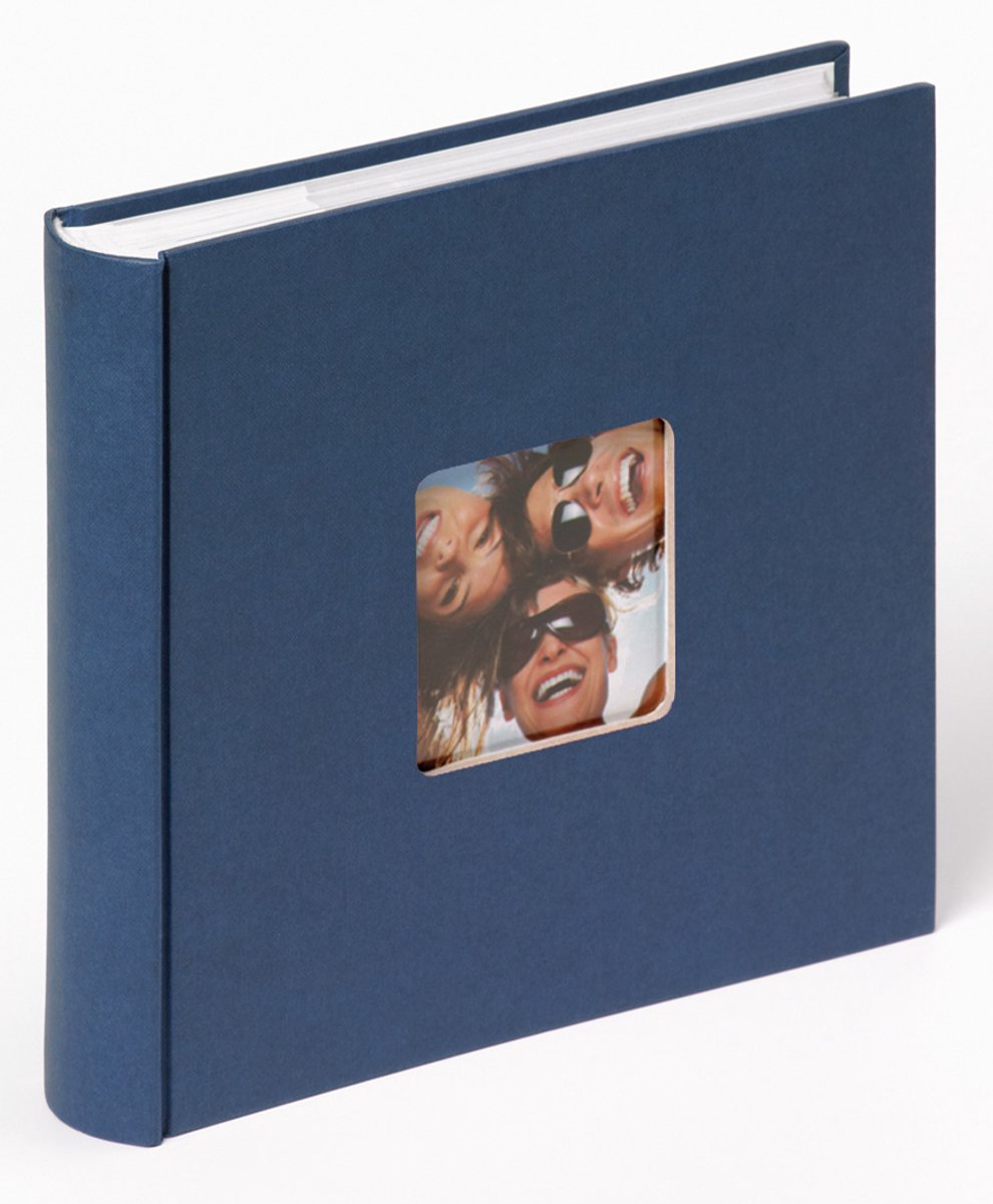 Walther me-116-l fun - Memo-Einsteckalbum - 200 Fotos 13 x 18 cm - blau