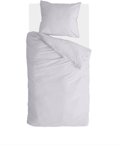Walra Bettbezug Vintage-Baumwolle – 140 x 220 – 100 % Baumwolle – Flieder