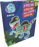 Eddy Toys 3D-Puzzle Dino 64-teilig – Puzzle Dinosaurier 3D – Konstruktionspuzzle 64 Teile – Dinosaurier-Modell zum Selbstbauen – Spielzeug ab 3 Jahren