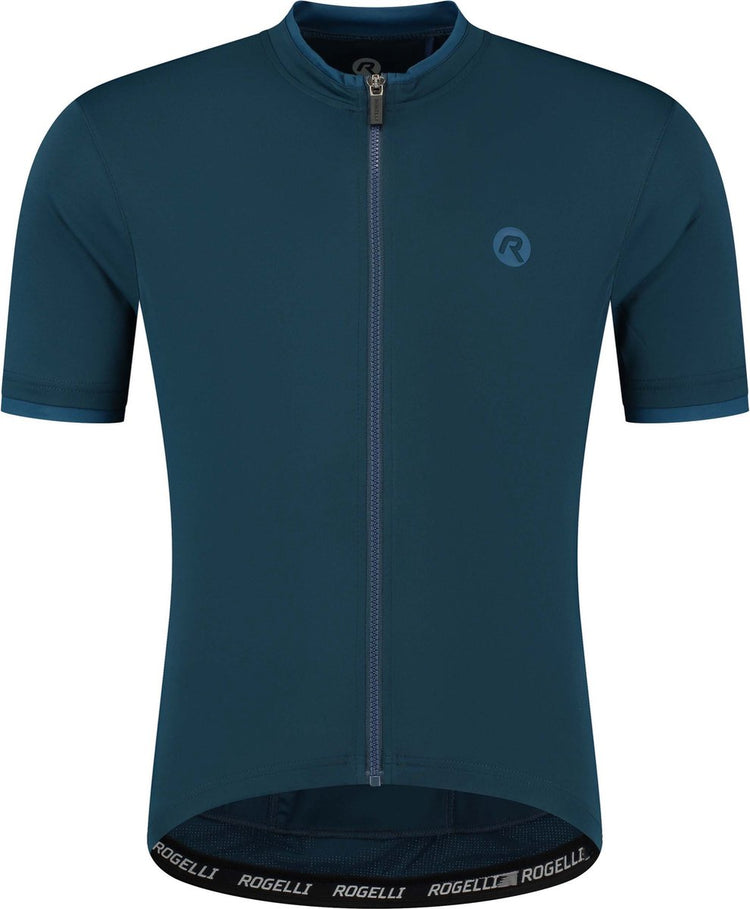 Rogelli Essential Radsportshirt – Kurzarm – Herren – Blau – Größe S