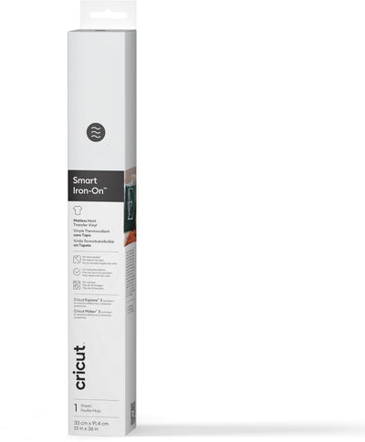 Cricut Smart zum Aufbügeln, 33 x 91 cm – weiß (1 Blatt)