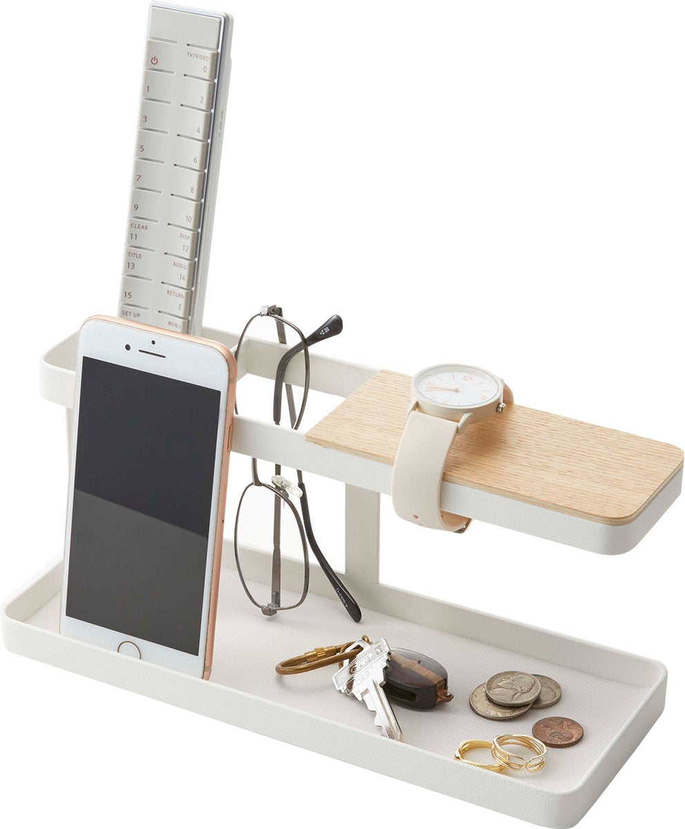 Yamazaki Schreibtisch-Organizer – Turm – Weiß
