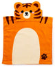 Alfie de Tiger Adoramals Kinder Handtuch Hoodie