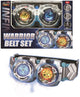 Infinity Nado – Kriegergürtel-Set – Kampfgürtel + 2 Metallaufsätze – 7