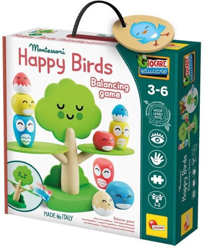 Lisciani Montessori Baby Holz Baum Balancieren