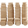 Creativ Firmenboxen, H: 5-7,5 cm, T 10-18 cm, 72 Stück 1 Box