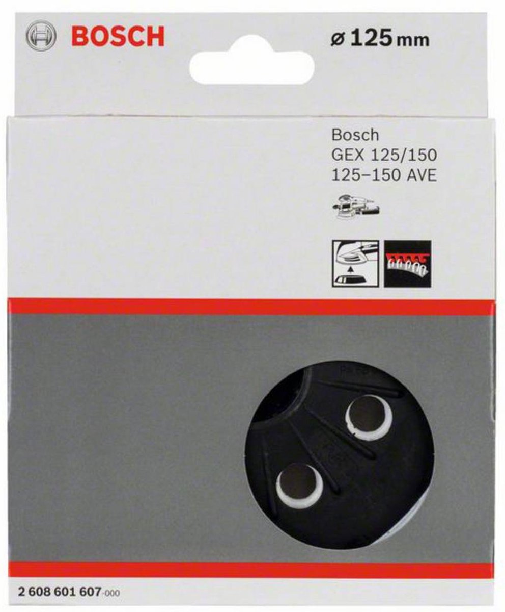 Bosch Zubehör Gex 125-150 Schleifteller mittelhart 125 mm Artikelnummer | 2608601607 - 2608601607