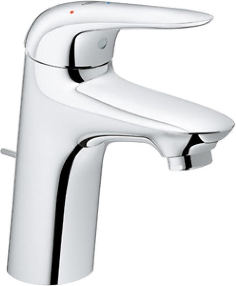 Grohe Wave New Waschtischmischer - mit Ablaufgarnitur - Chrom - wassersparend