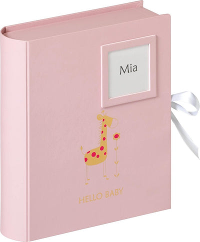 Walther Design - Tierbaby - Baby-Aufbewahrungsbox - 24,5 x 27 x 7 cm - rosa