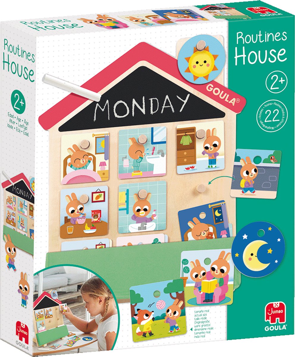 Routinen House Educational Holzspiel