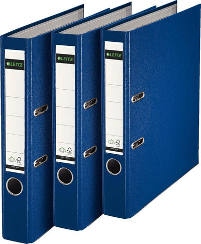 Leitz 1015 - 180° Kunststoffmappe - 52 mm - 3 Stück - A4 - Blau
