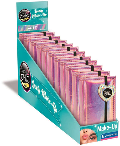 Clementoni Crazy Chic Wallet Pink mit Make -up