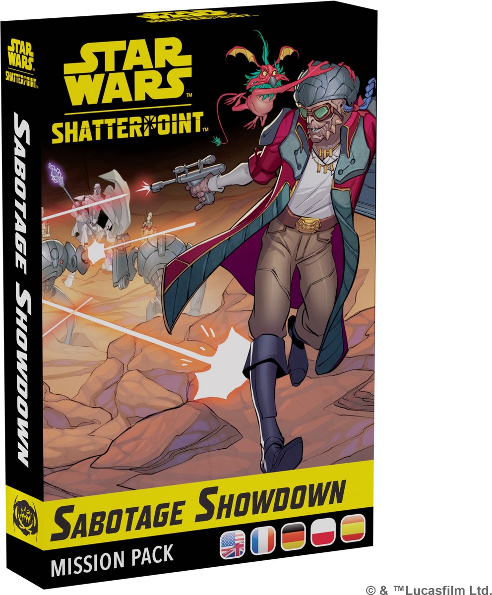 Atomic Mass Gamers Star Wars Shatterpoint Sabotage Showdown – Brettspiel