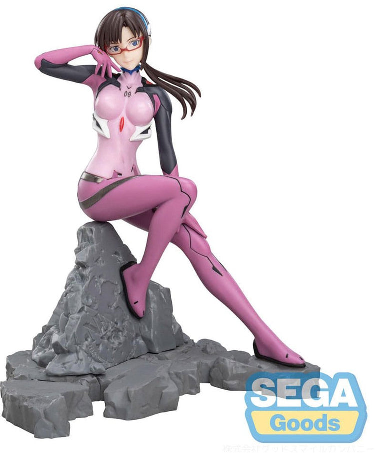Sega Evangelion: 3.0+1.0 Thrice Upon a Time Luminasta PVC-Statue Mari Makinami Illustrious Vignetteum 30-jähriges Jubiläum Ver. 18 cm große Statue