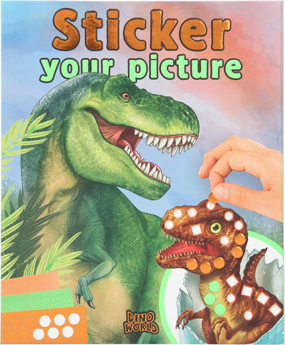 Depesche – Dino World Sticker Dein Bild – Stickerbuch