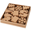 Creativ Company Winterformen, H: 10-14 cm, 6x6 Stück 1 Box