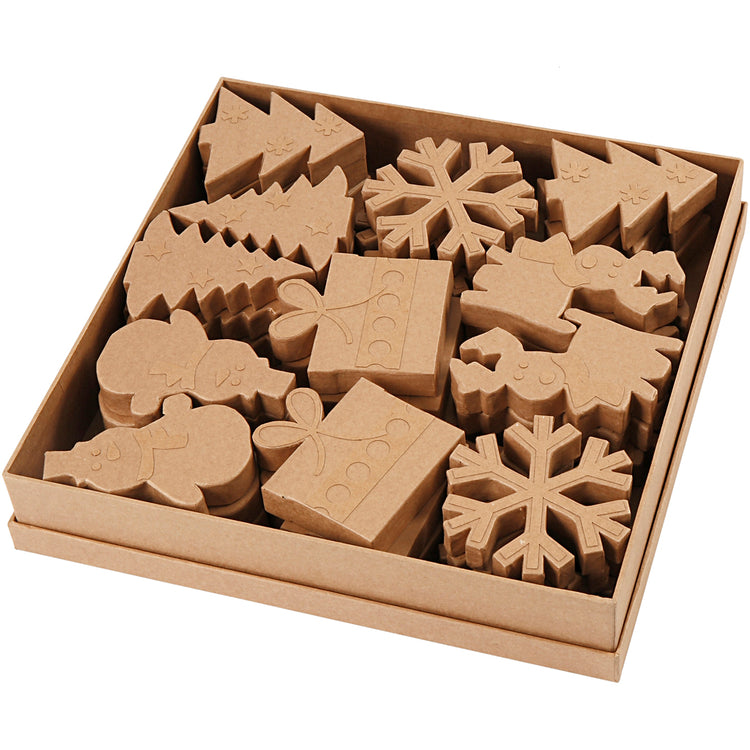 Creativ Company Winterformen, H: 10-14 cm, 6x6 Stück 1 Box