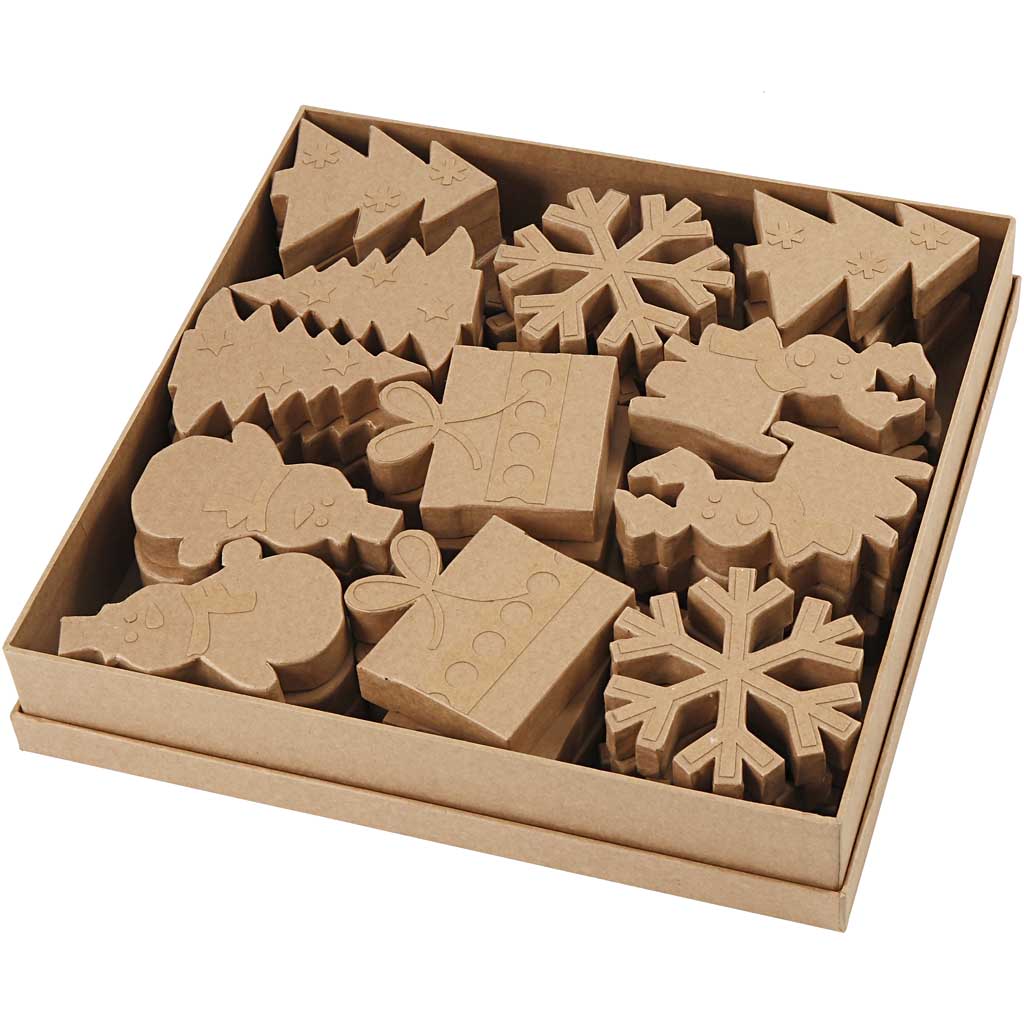 Creativ Company Winterformen, H: 10-14 cm, 6x6 Stück 1 Box