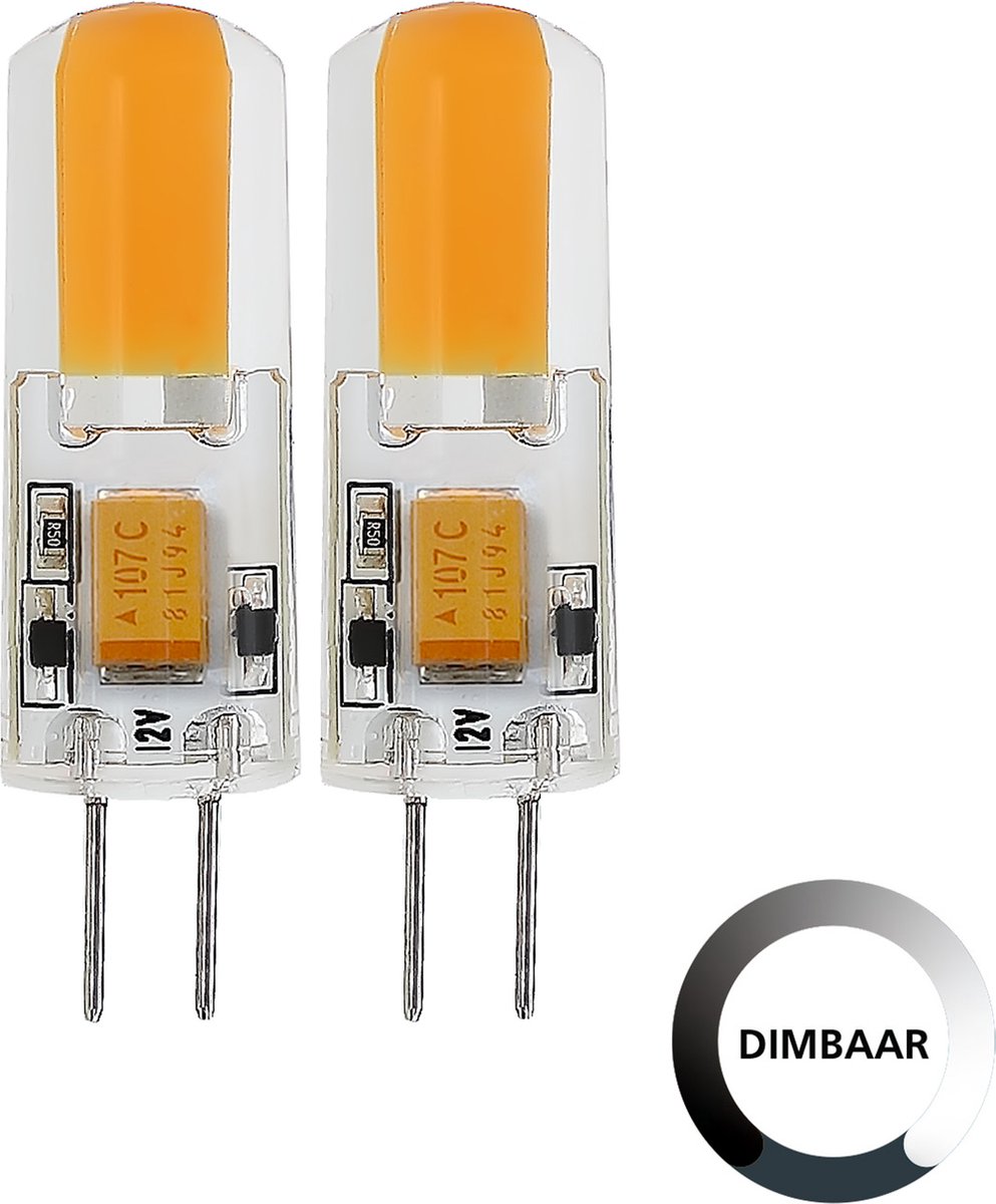 Eglo LED-Lampenset 2 Stück - G4 - ø 1 cm - dimmbar - 1,8W - 2700K