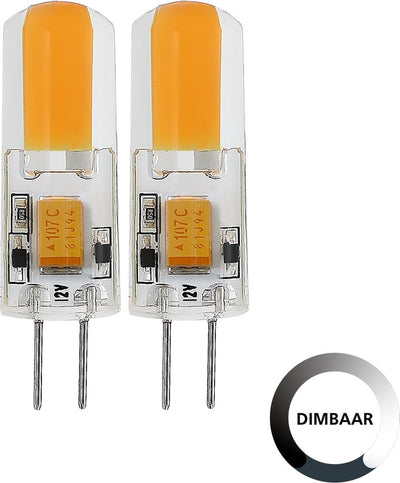 Eglo LED-Lampenset 2 Stück - G4 - ø 1 cm - dimmbar - 1,8W - 2700K