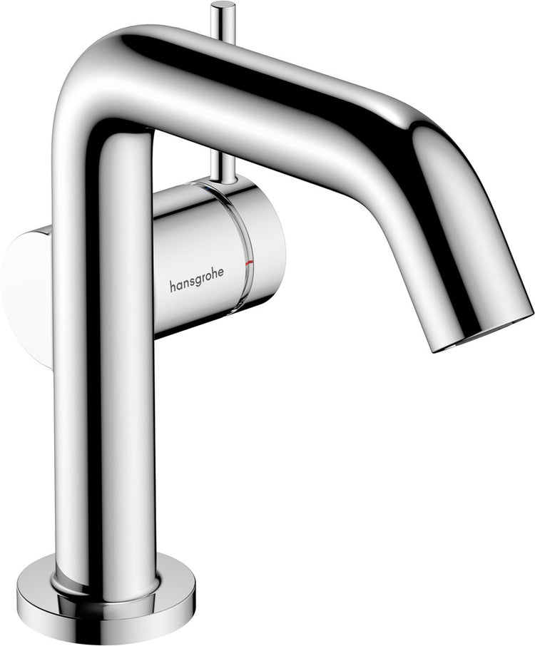 Hansgrohe tecturis s – Waschtischarmatur – Einhebelbedienung – Kaltstart energiesparend – ohne Ablaufgarnitur – 110 mm Größe – Chrom